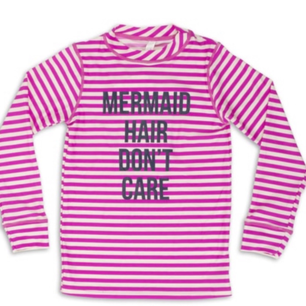 Rash guard swim shirt